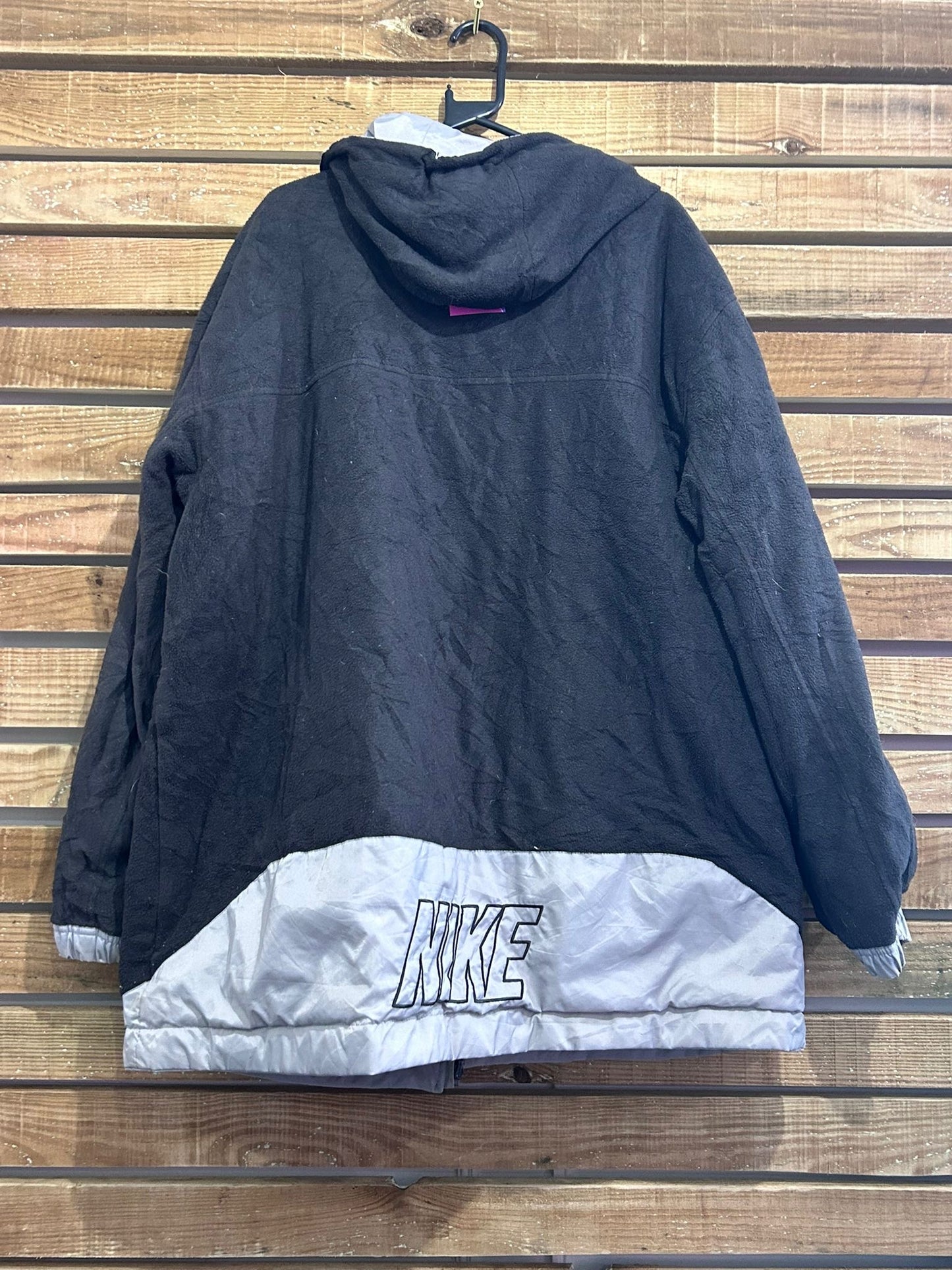 Vintage 90s Nike Spell-out reversible coat/ jacket. Size XXL.