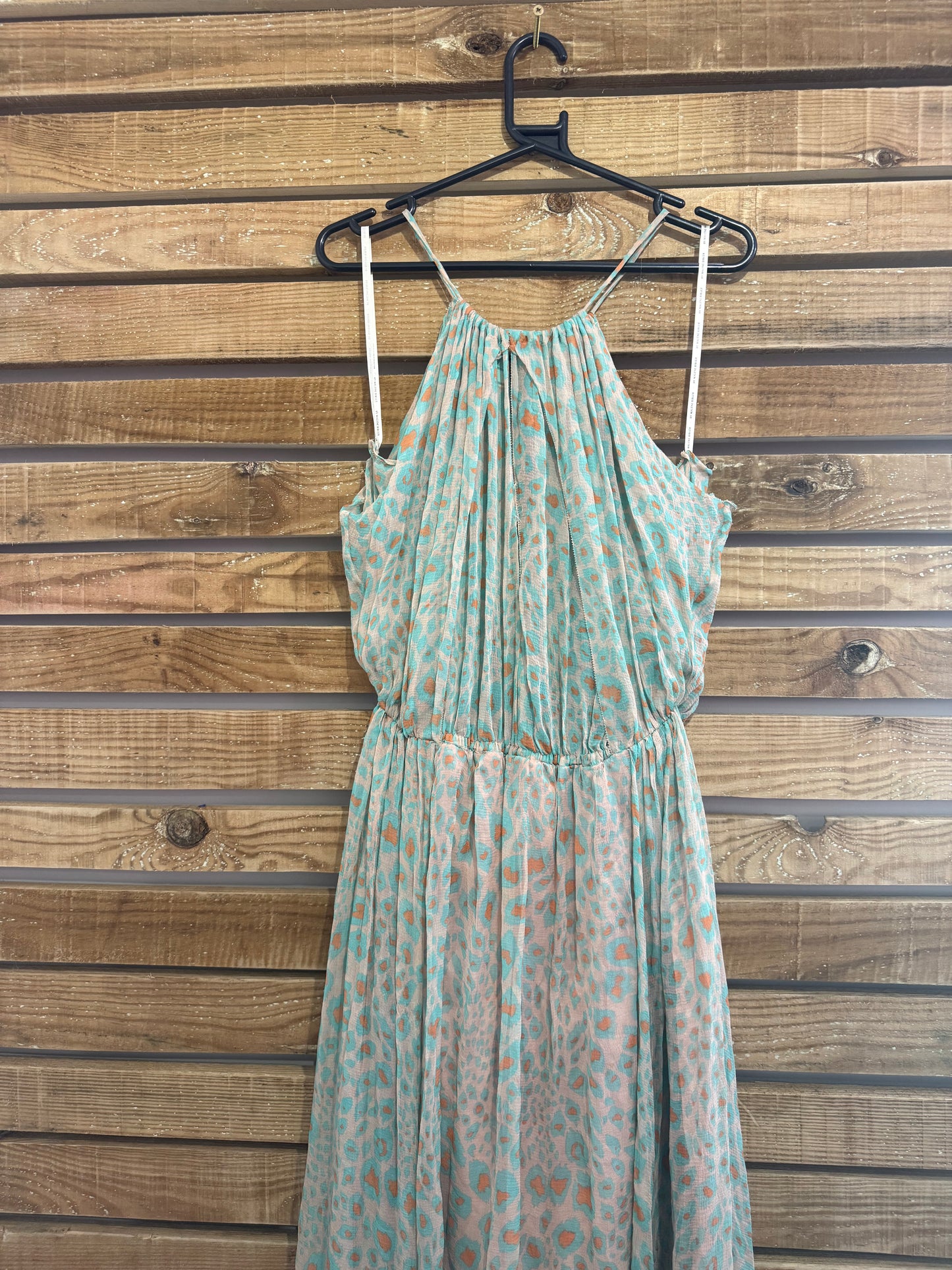 Marlene Birger 100% silk maxi dress. Summer/ festival/ evening/wedding. Size 8-10.