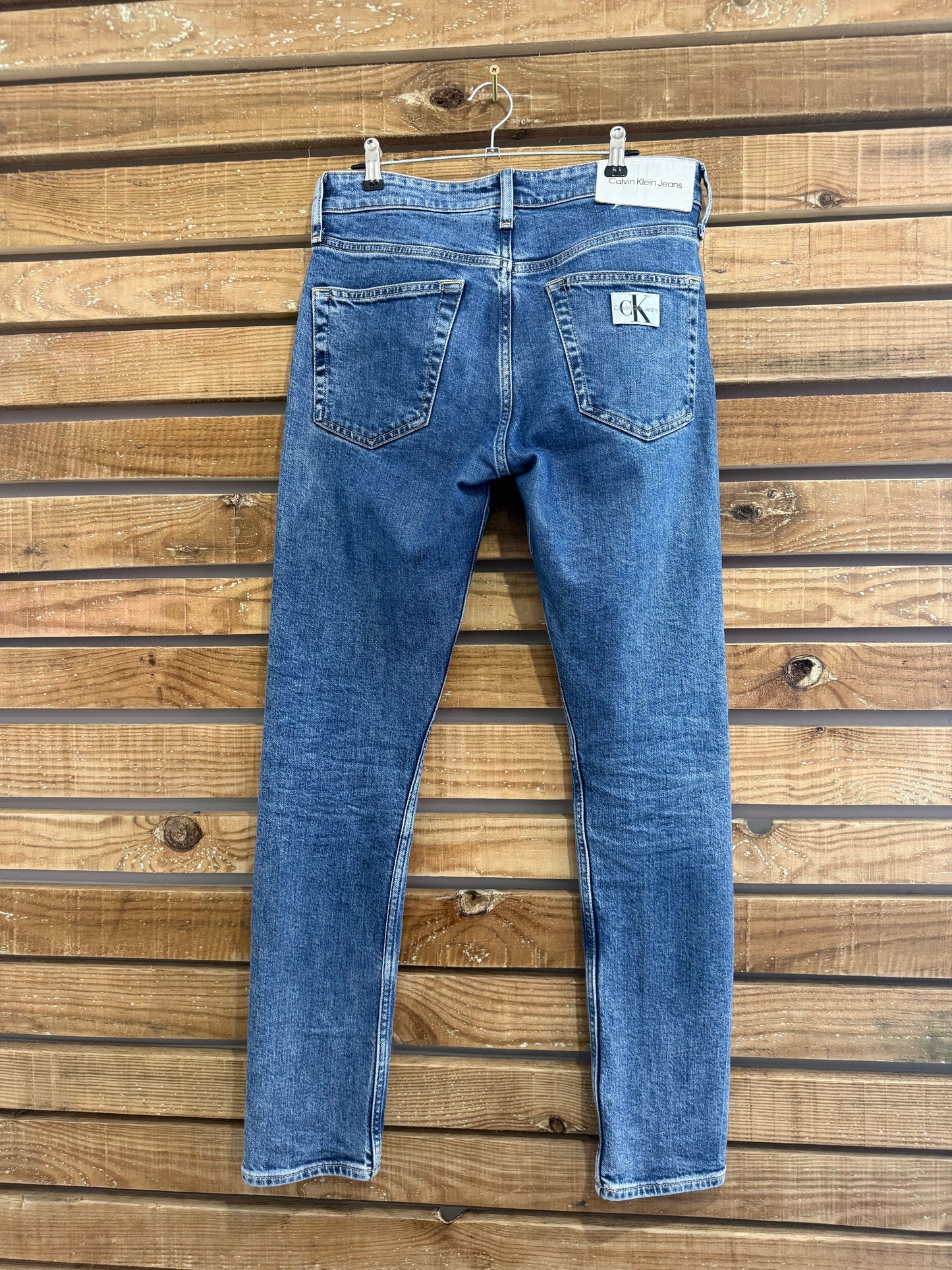 Calvin Klein light blue jeans. Waist 30”leg 30”
