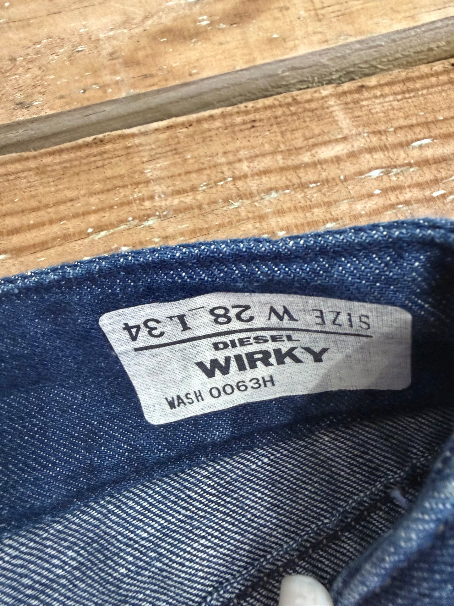 Vintage Y2K Diesel flared jeans. 70s style. Size UK12, Waist 32”