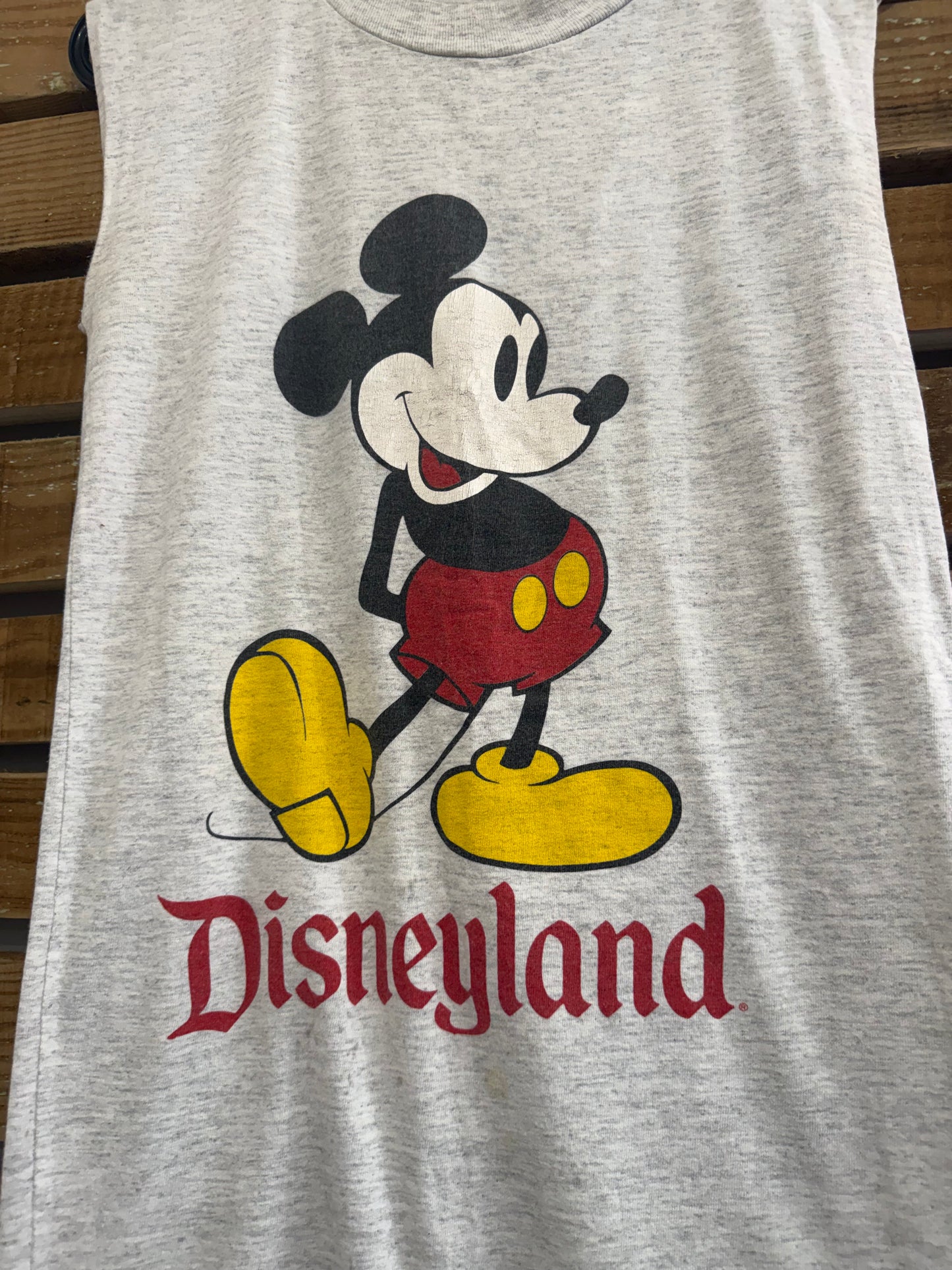 Vintage 90s Disney Mickey Mouse T-shirt/ Vest dress. Size Small.