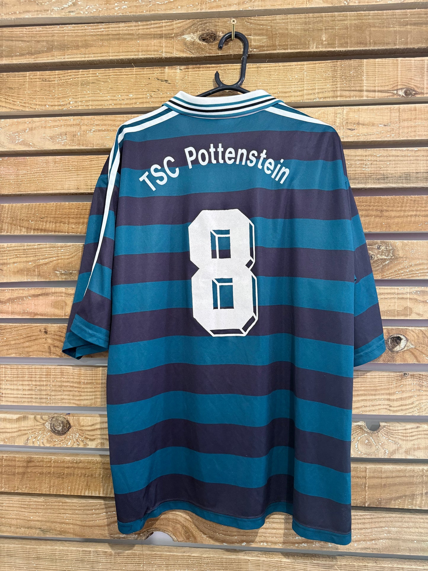 Vintage 90s Adidas German Football top/ t-shirt. Size XXL. World Cup.