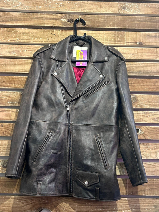 Isabel Marant leather biker jacket. Labelled a 36. Size Medium.