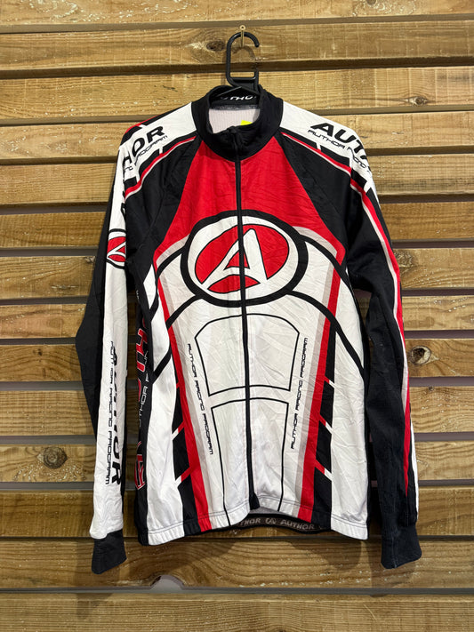 Vintage Y2K Bike cycling jersey sports top. Size large.