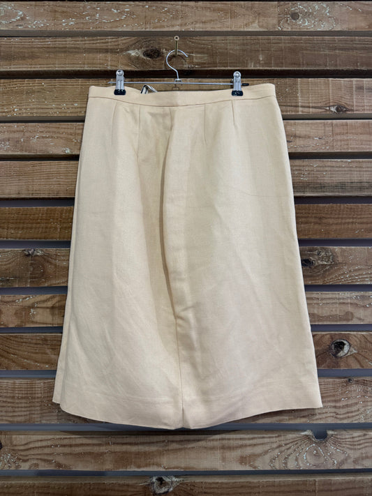 Vintage 80s, 40s style, Aquascutum  skirt. Summer. Size 10. 30” waist