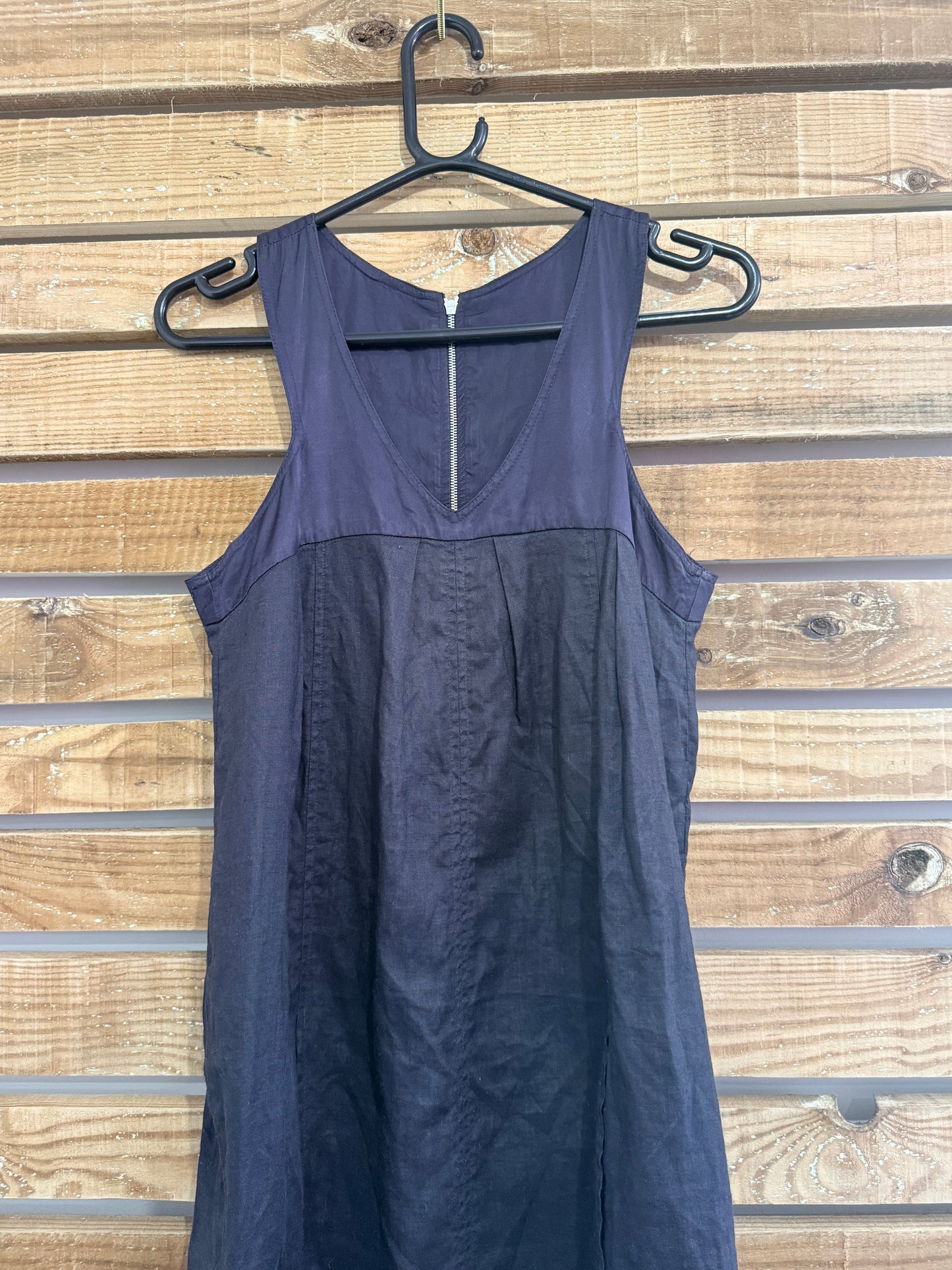 Athé linen dress. Black Size UK10. Summer/ holiday.