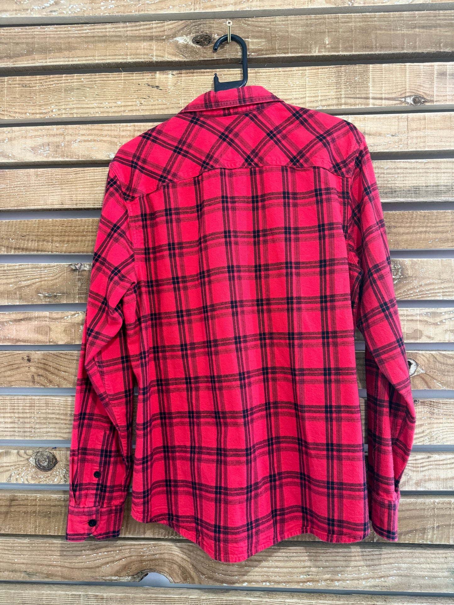 Calvin Klein checked tartan/ plaid button up shirt. Size Small.