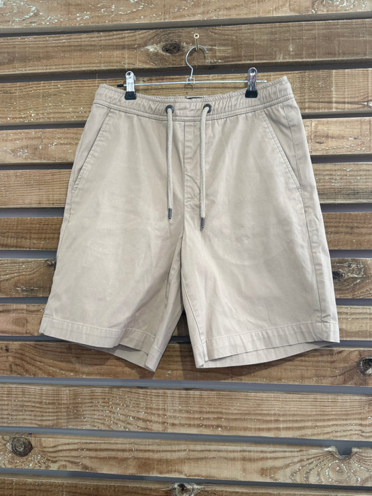 Ted Baker cotton shorts. 30” waist. Beige. Golf/summer/holiday.