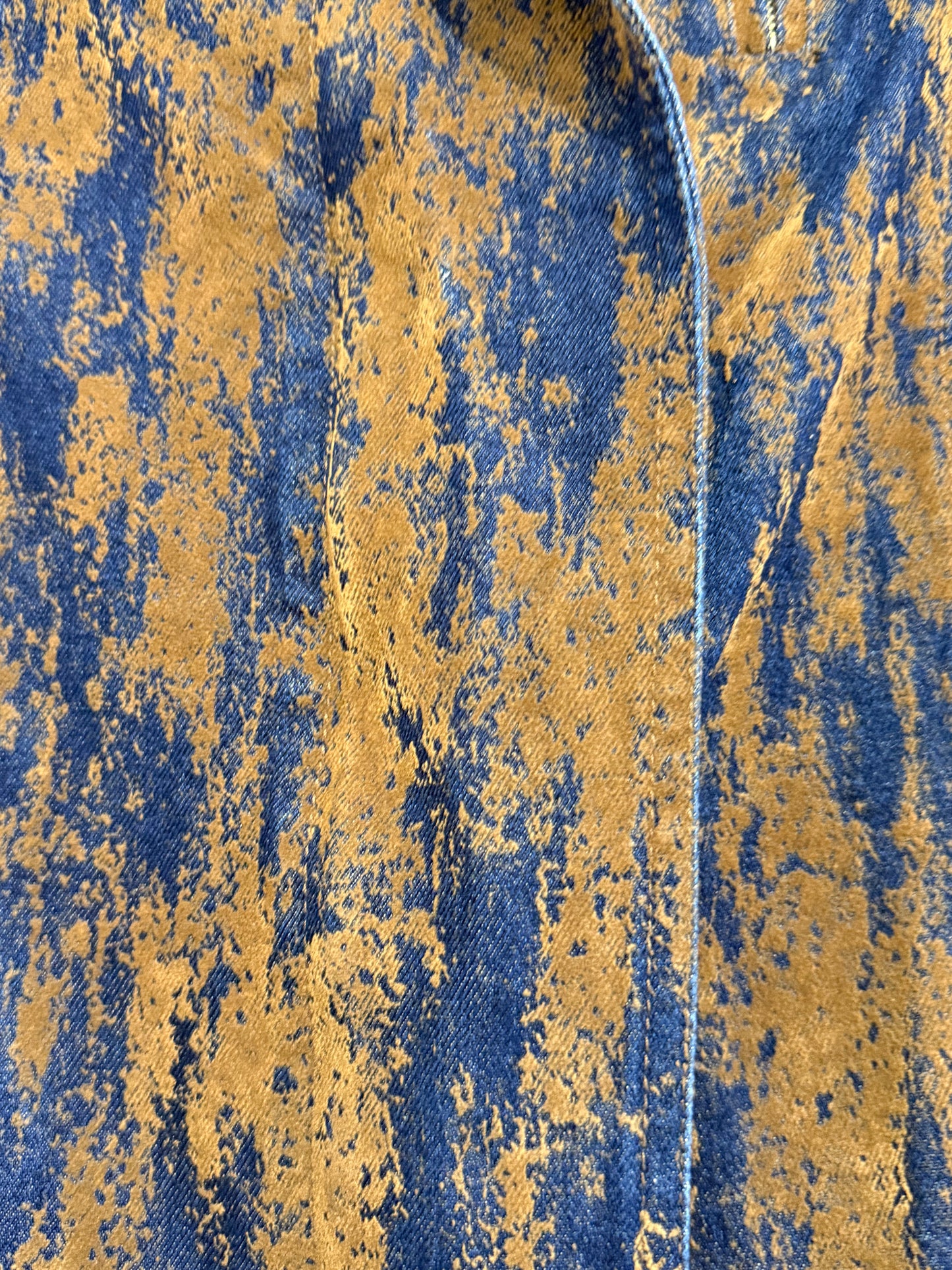 Vintage Y2K denim biker denim jacket. Size small. Festival/ grunge.