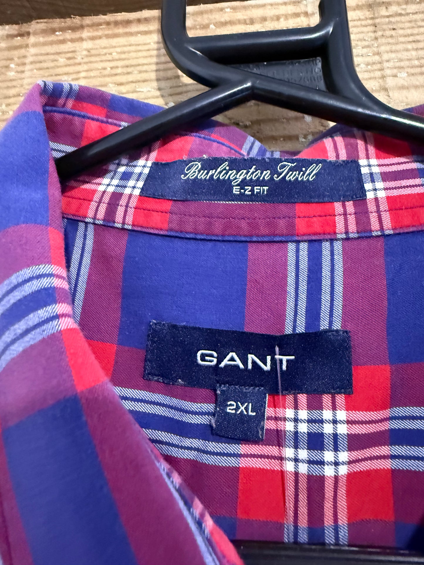 Gant checked tartan/ plaid button up shirt. Size XXL.