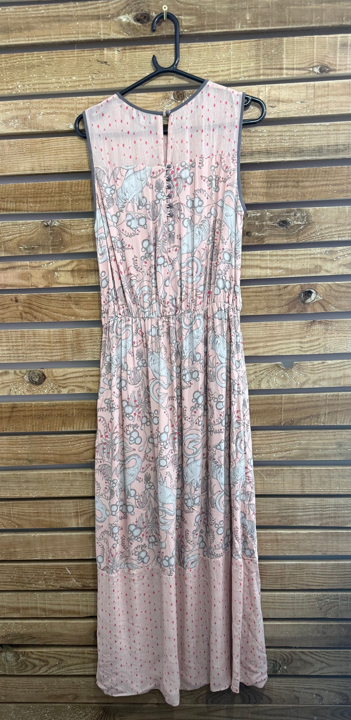 Noa Noa abstract printed maxi dress. Summer/evening/wedding. Size 8-10.