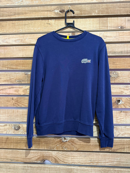 Lacoste x National Geographic croc logo sweater/sweatshirt. Size Small.