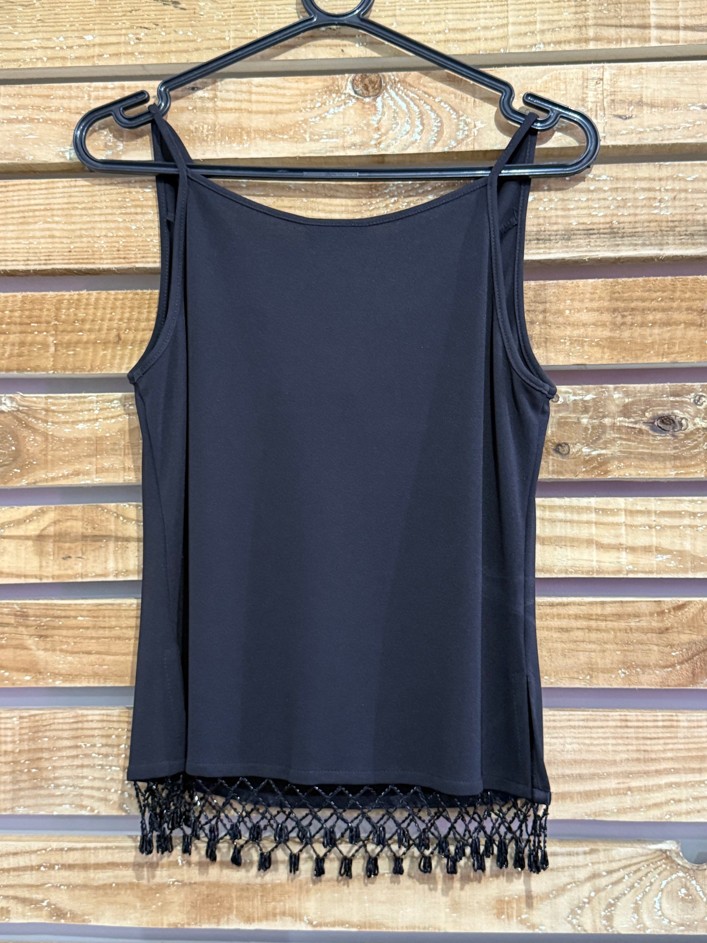 Vintage 90s Wallis cowl neck beaded top. Uk10. Christmas/ party/ winter