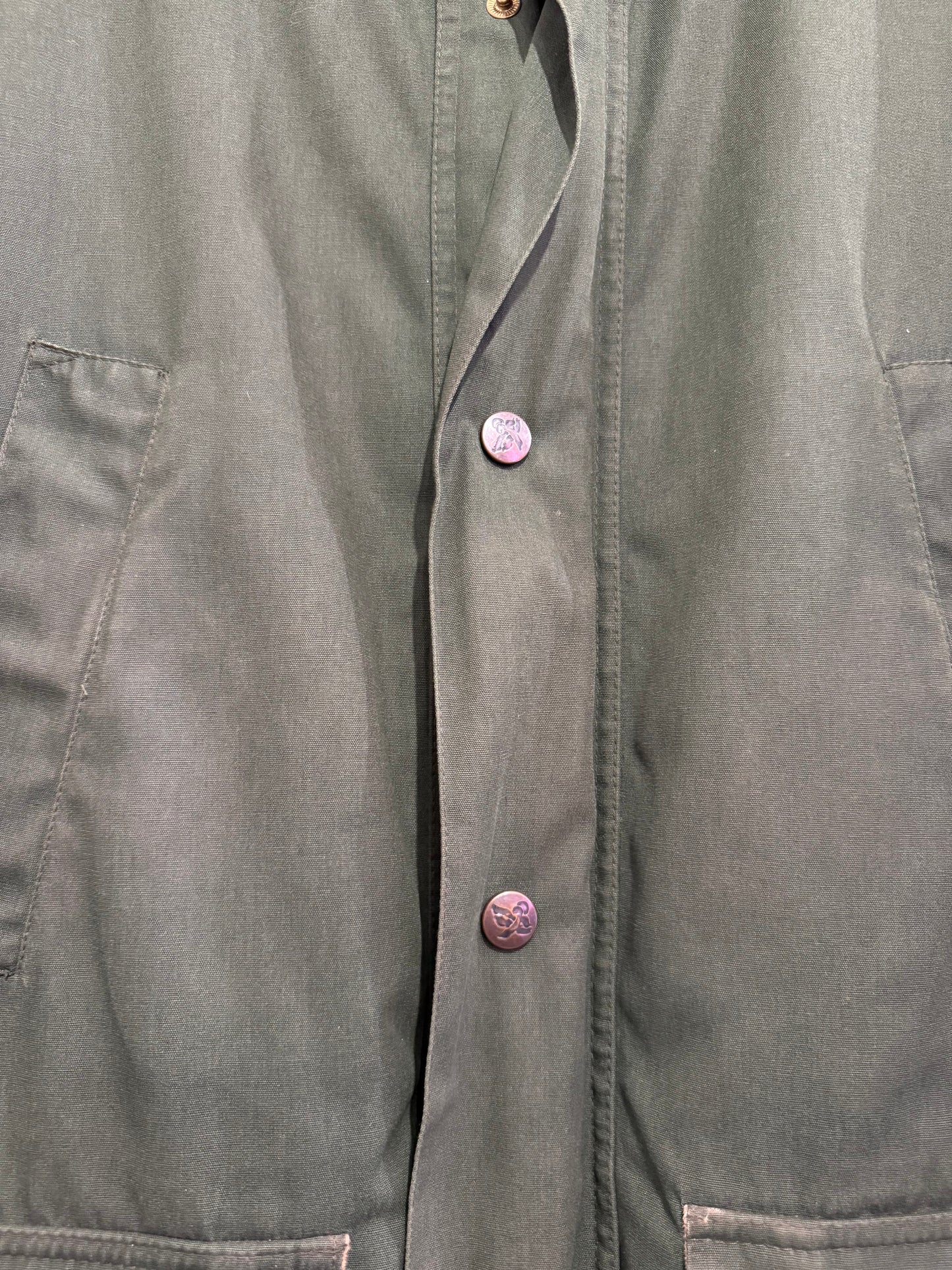 Vintage 90s John Partridge Gore-Tex Hunting Green Jacket. Size Medium.