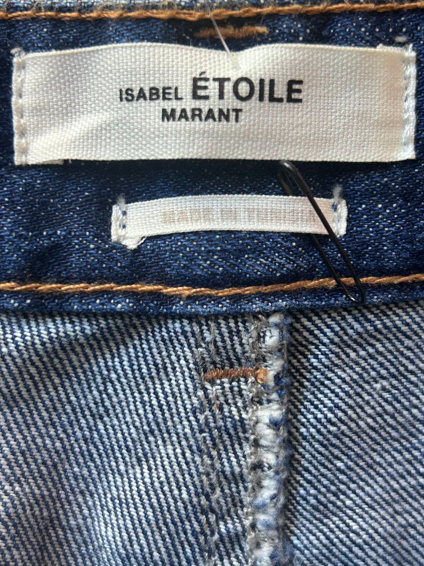 Isabel Marant ètoile Fiali denim midi skirt. Eu38. Size UK12 32” waist.