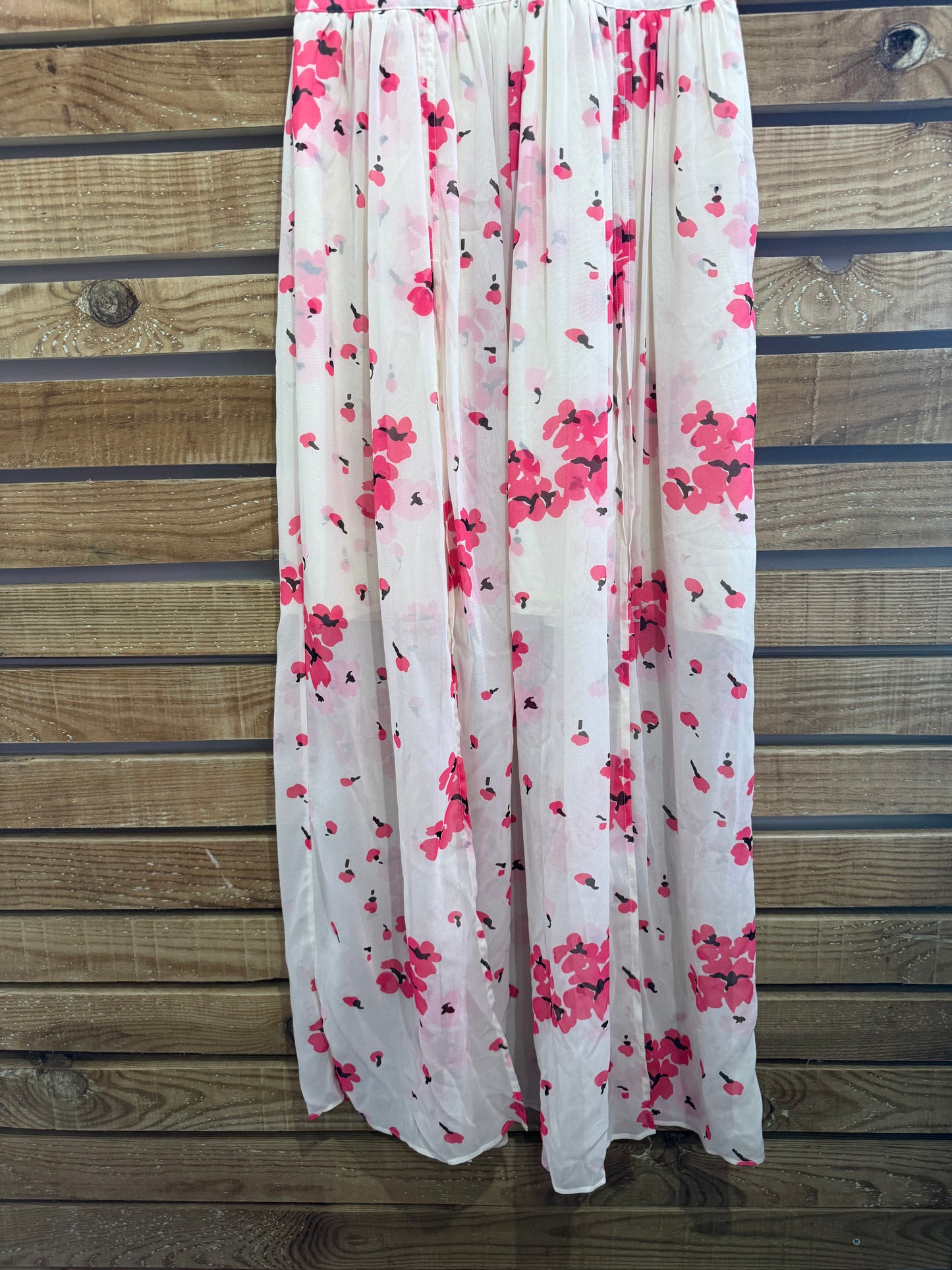 Alice Temperley floral maxi dress. Cape sleeve. Summer/ festival/ evening/wedding. Size 10.