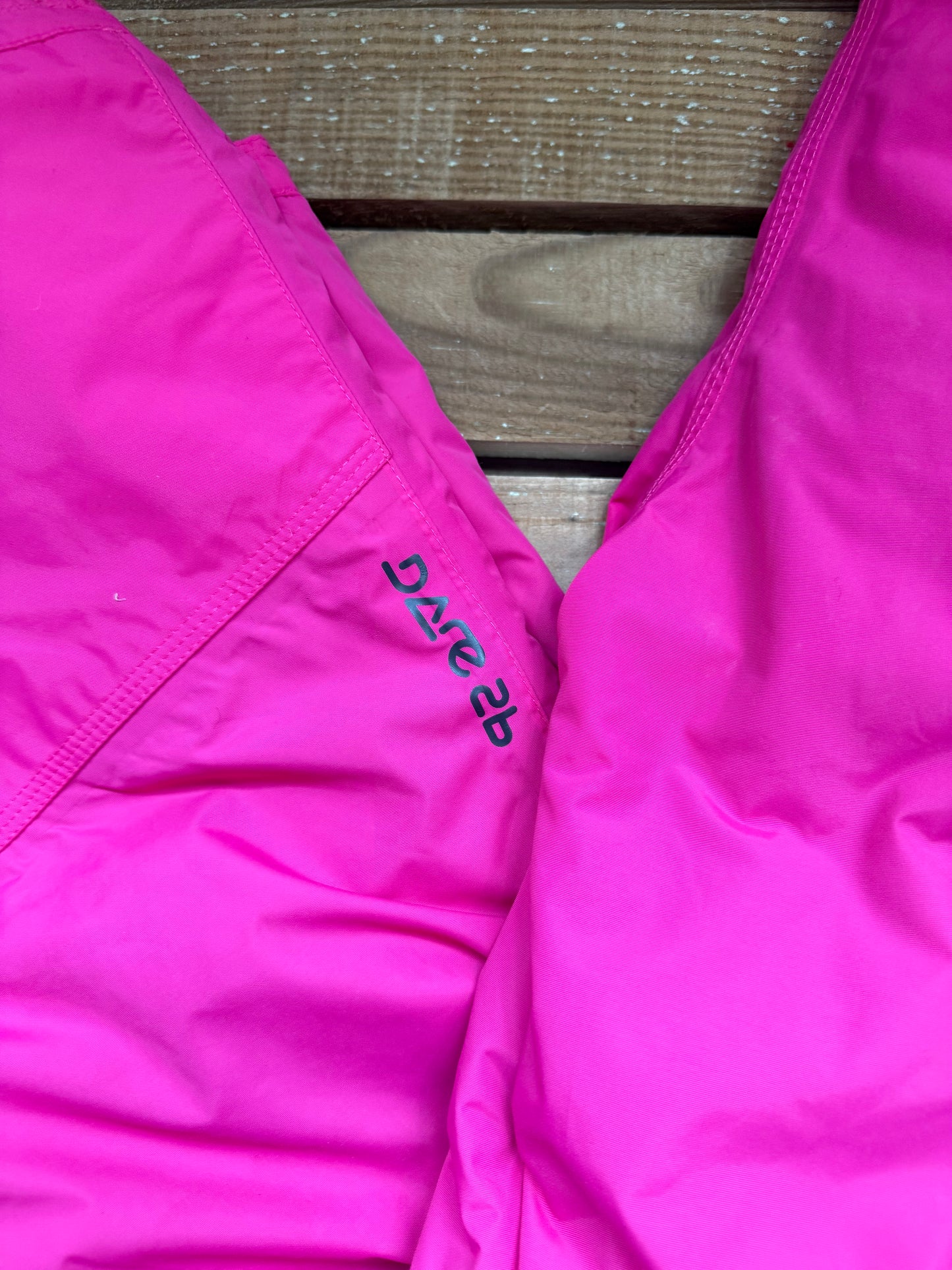 Dare2be ski pants. Sallopettes/ snow pants. Trousers. Size 12. Pink.