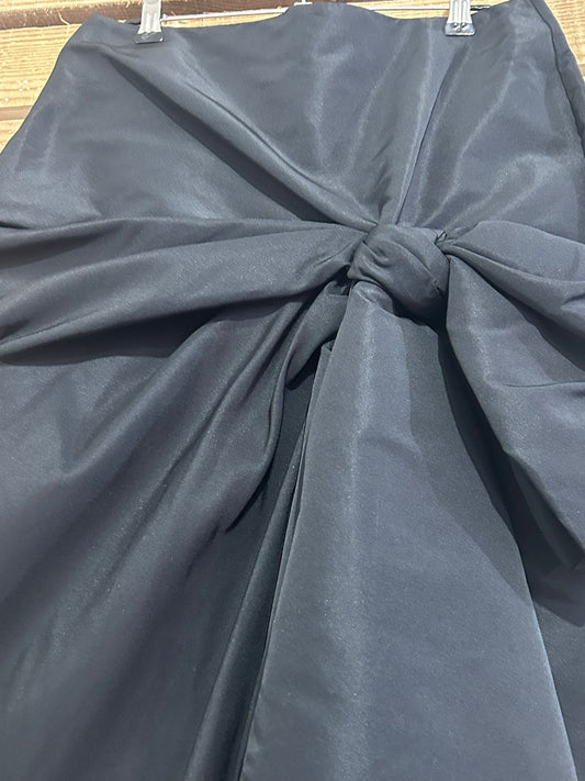 Alexander McQueen Bow-embellished Taffeta Skirt. Eu42. Size UK10 30” waist.