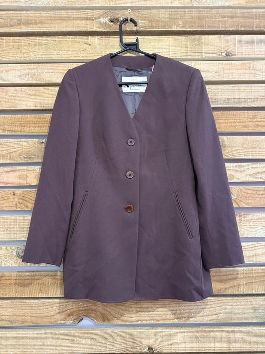 Vintage 80s Aquascutum button up blazer jacket. Size 12.