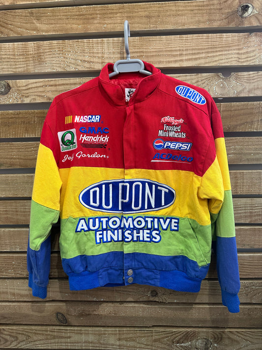 Vintage 90s NASCAR DuPont jacket. Motorsport. Size Large.