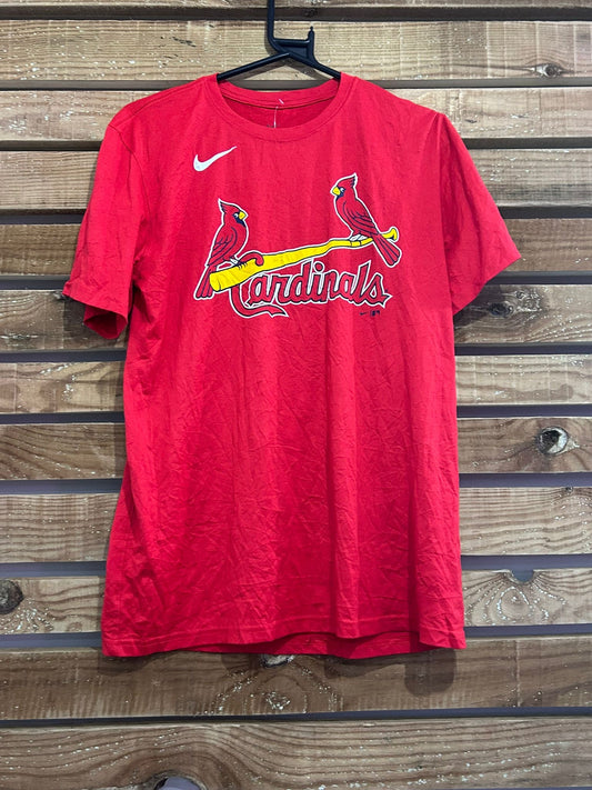 Vintage Y2K Nike Cardinals NFL USA American spell-out football t-shirt. Size medium