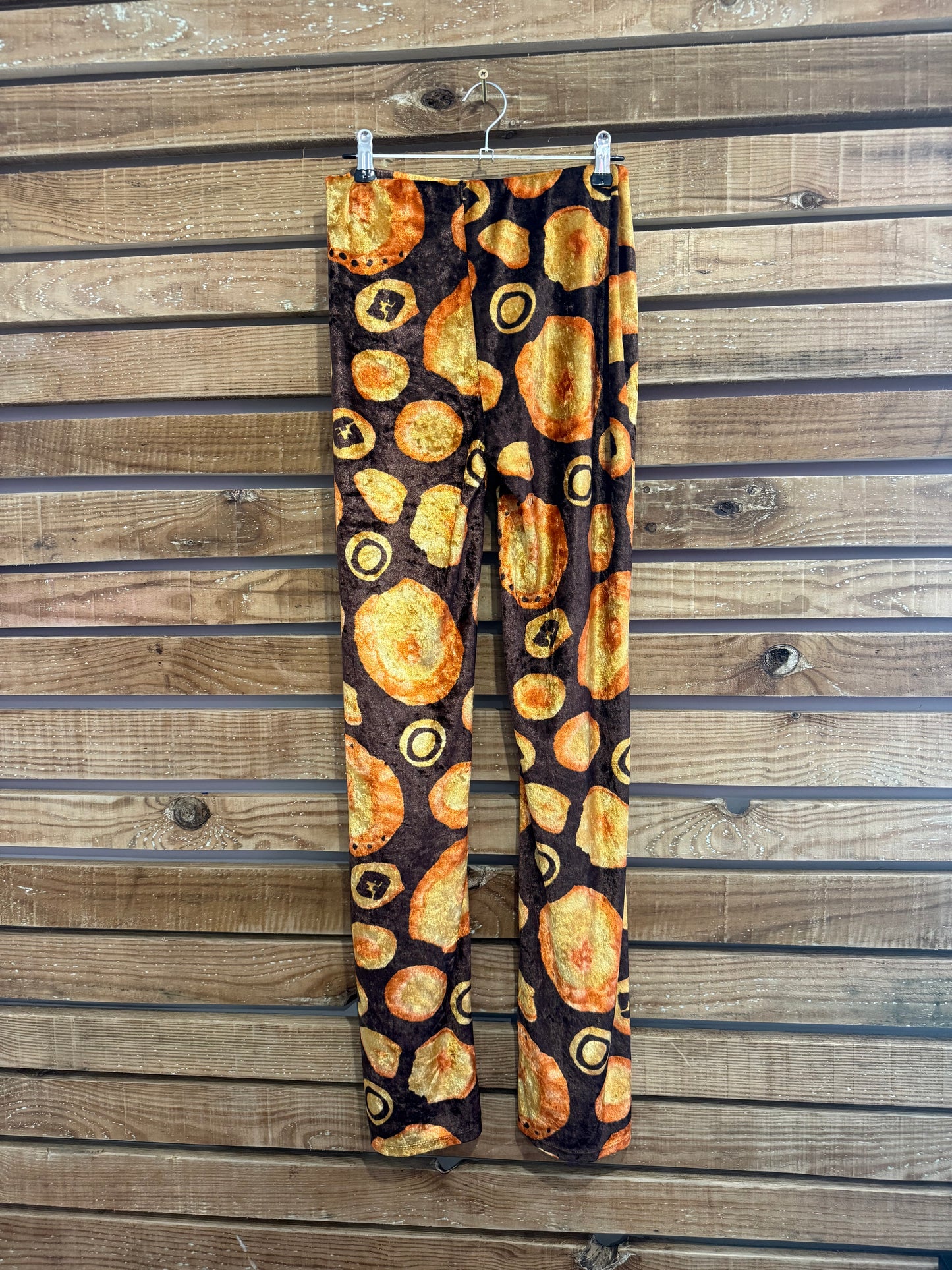 Vintage Y2K United Colors of Benetton space/ psychedelic leggings. Festival/ rave. Size XS.
