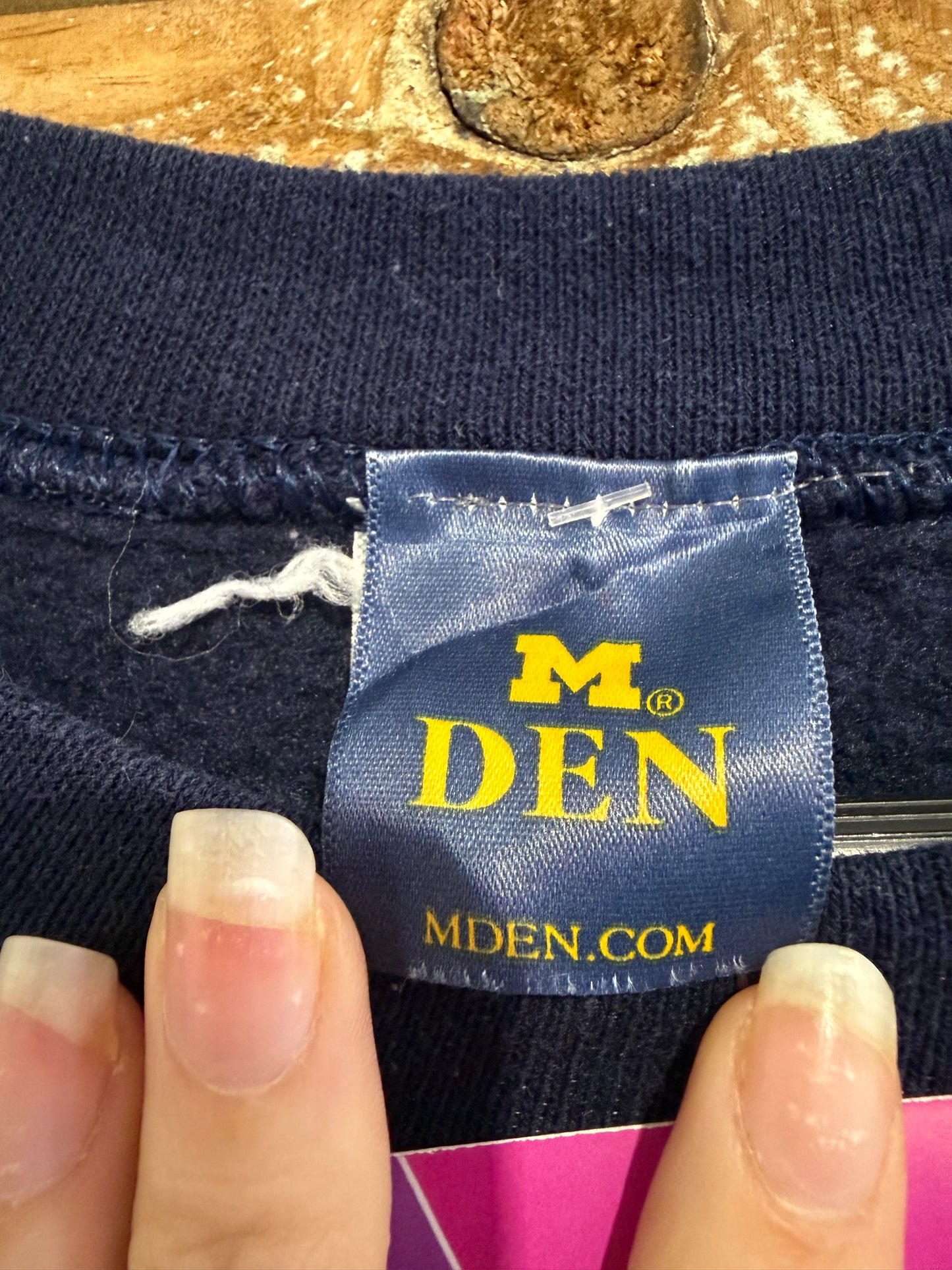 Vintage 90s Michigan University Sweater/ Sweatshirt. Size Medium. USA