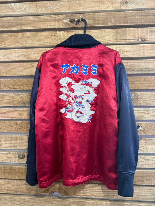 Vintage Y2K reversible Paul Smith Red Ear Japanese Sukajan/ Souvenir Jacket. Size Medium