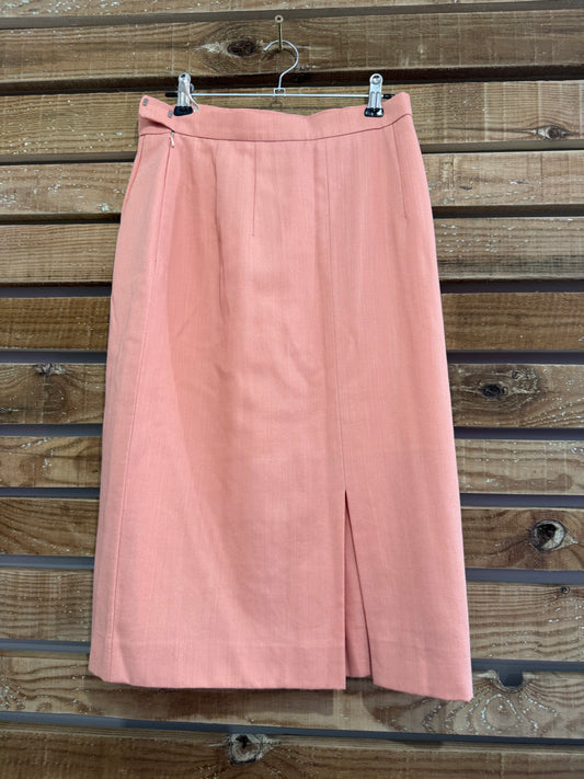 Vintage 80s, 40s style, Aquascutum  skirt. Summer. Size 8-10. 29” waist