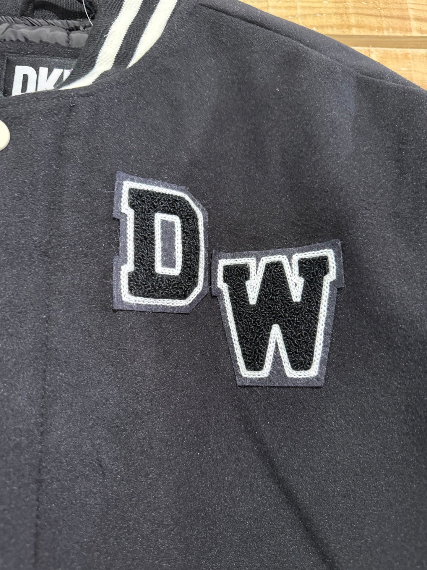 BNWT DKNY Varsity Jacket. 50s Style. College Jacket. Size Medium.