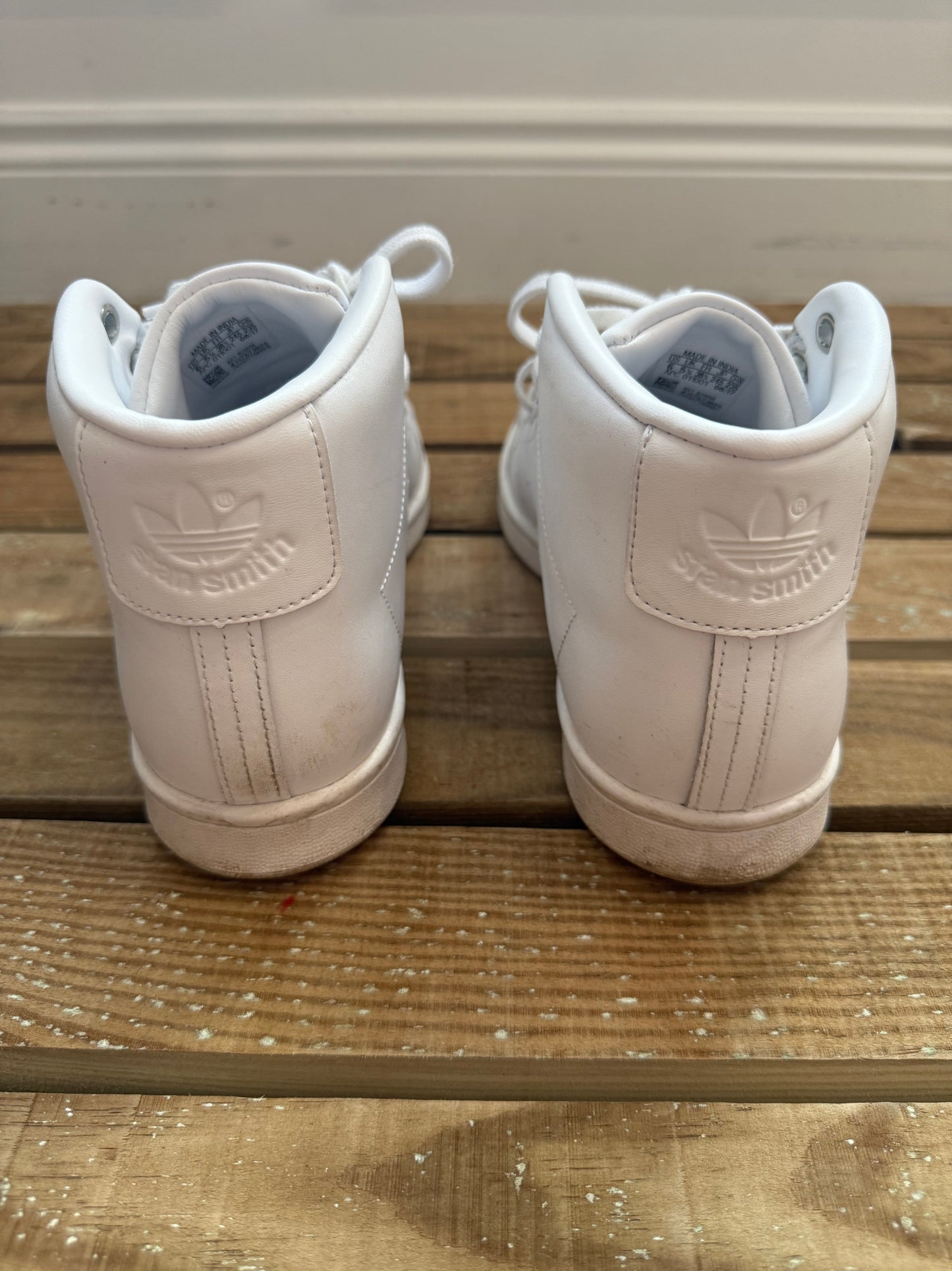 Adidas Stan Smiths high top trainers/ sneakers. Size 38.5 (UK5.5)