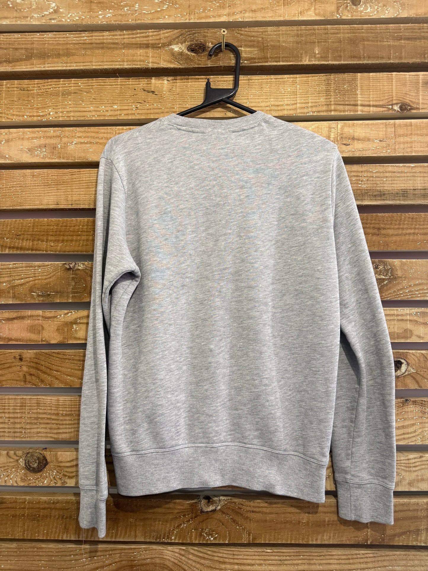 Vintage Y2K New Balance spell-out sweater/ sweatshirt. Grey. Size medium.