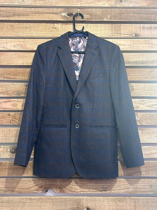 BNWOT Ted Baker checked button up blazer/ jacket. 38R