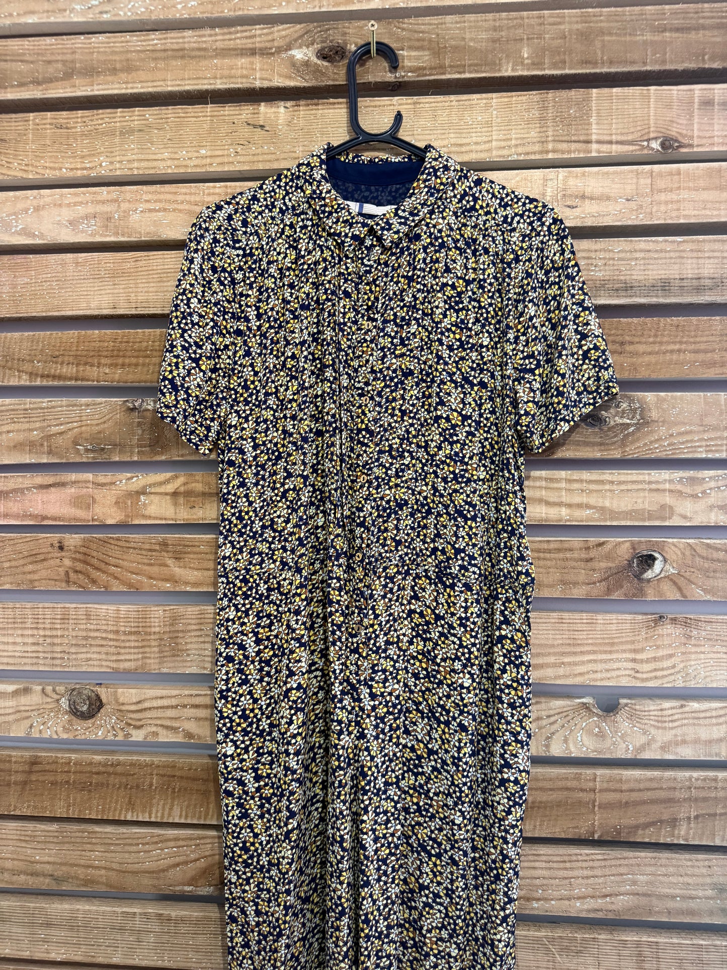 Noa Noa floral jumpsuit. Peter Pan collar. Free sizing. 38 label.