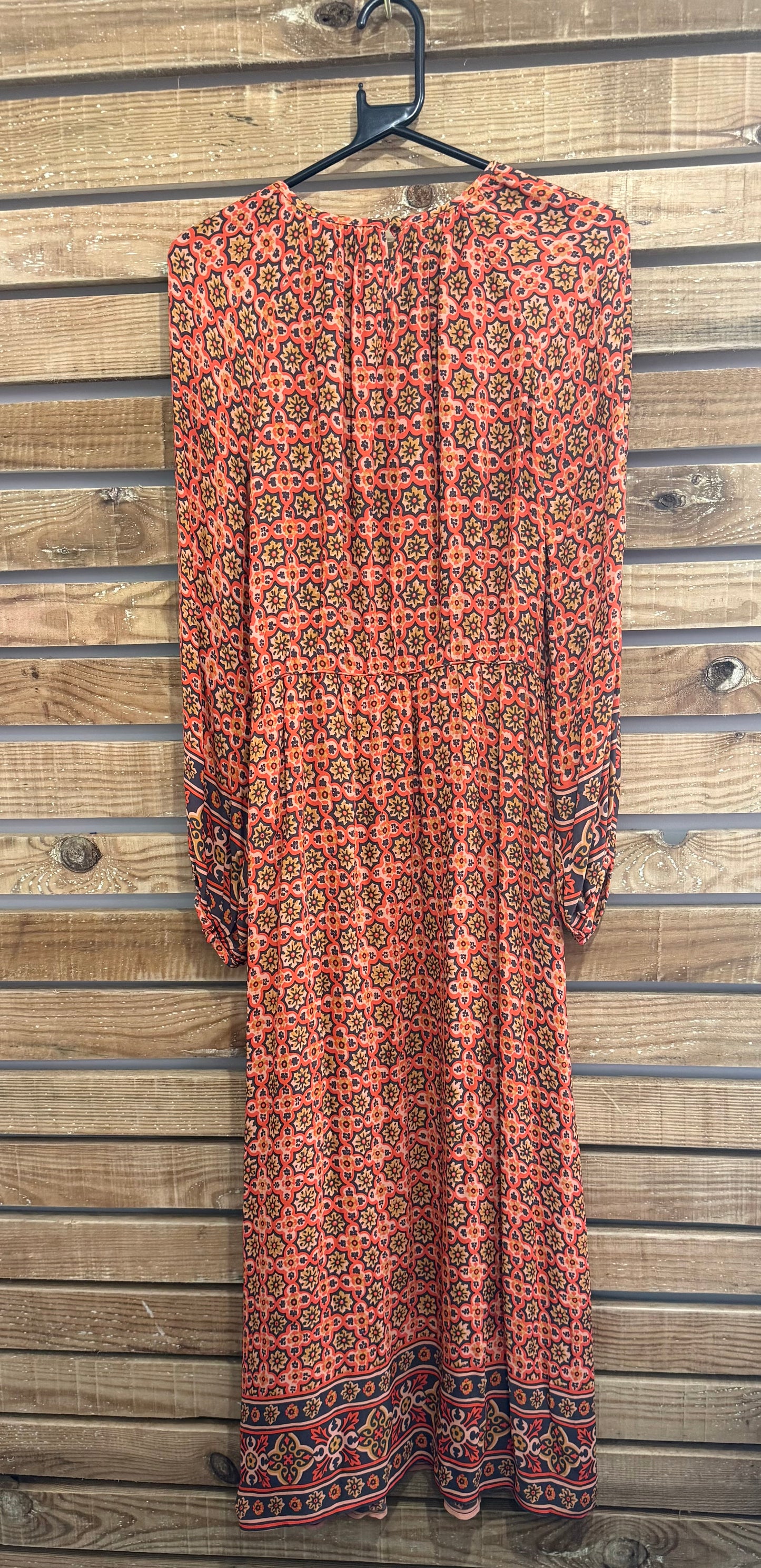 Vanessa Bruno maxi dress. 70s style. Summer/evening/wedding. Boho/ Hippy. Size 10.