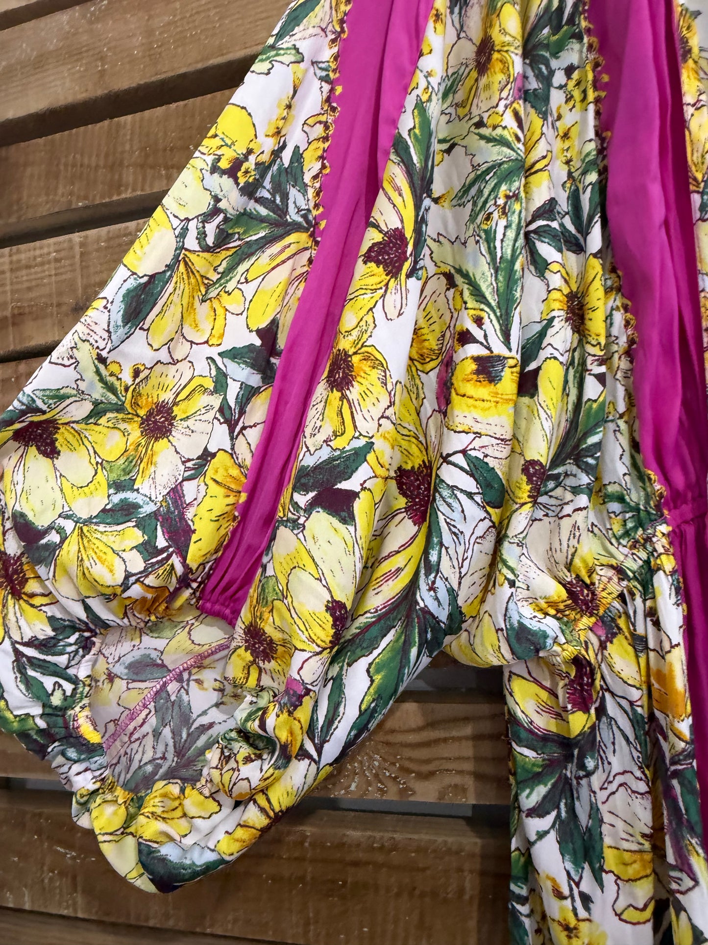 Free people floral open jacket. Beach/ summer/ cover up. Free sizing.