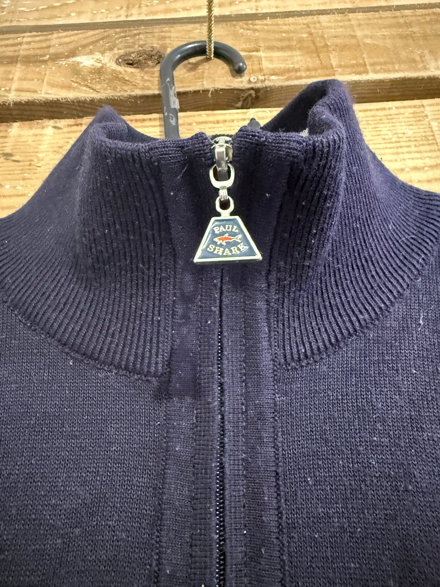 Paul & Shark Yachting 1/4 zip jumper/ sweater. Blue. Size 3XL.