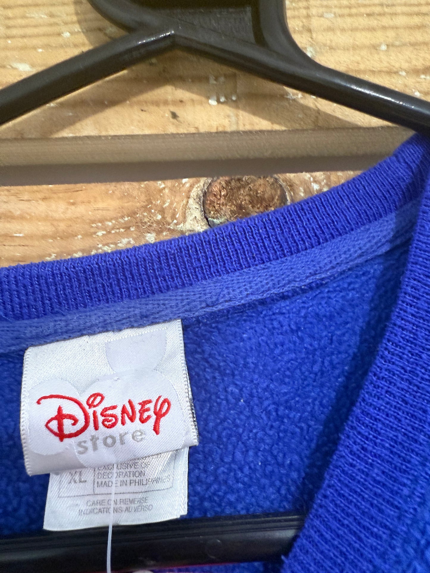 Vintage RARE 90s Disney Mickey Mouse Christmas embroidered sweater. USA. Size XL.