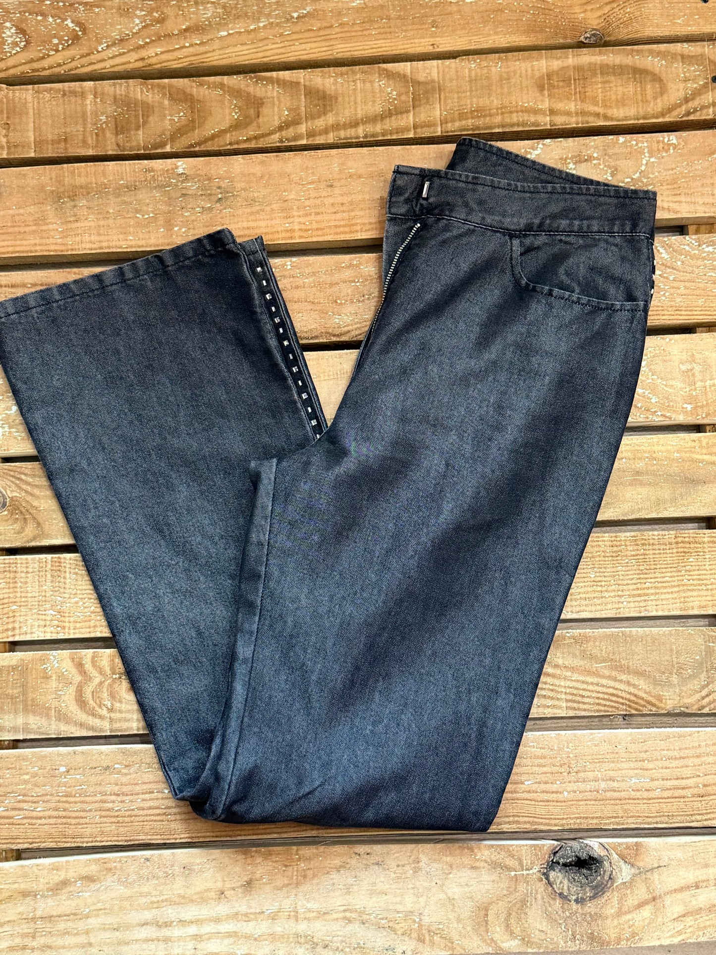 Vintage Y2K Next Jeans. Low rise bootcut. Diamanté.  Waist 29” Size UK8-10