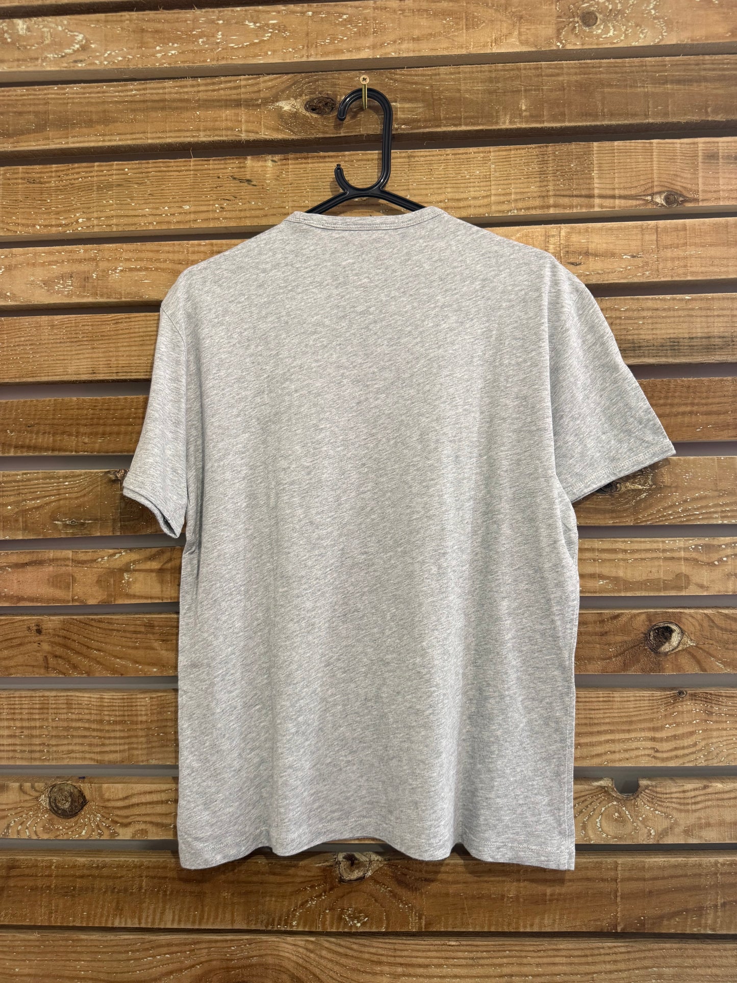Armani Exchange logo T-shirt. Cotton Crewneck. Grey. Size Medium.