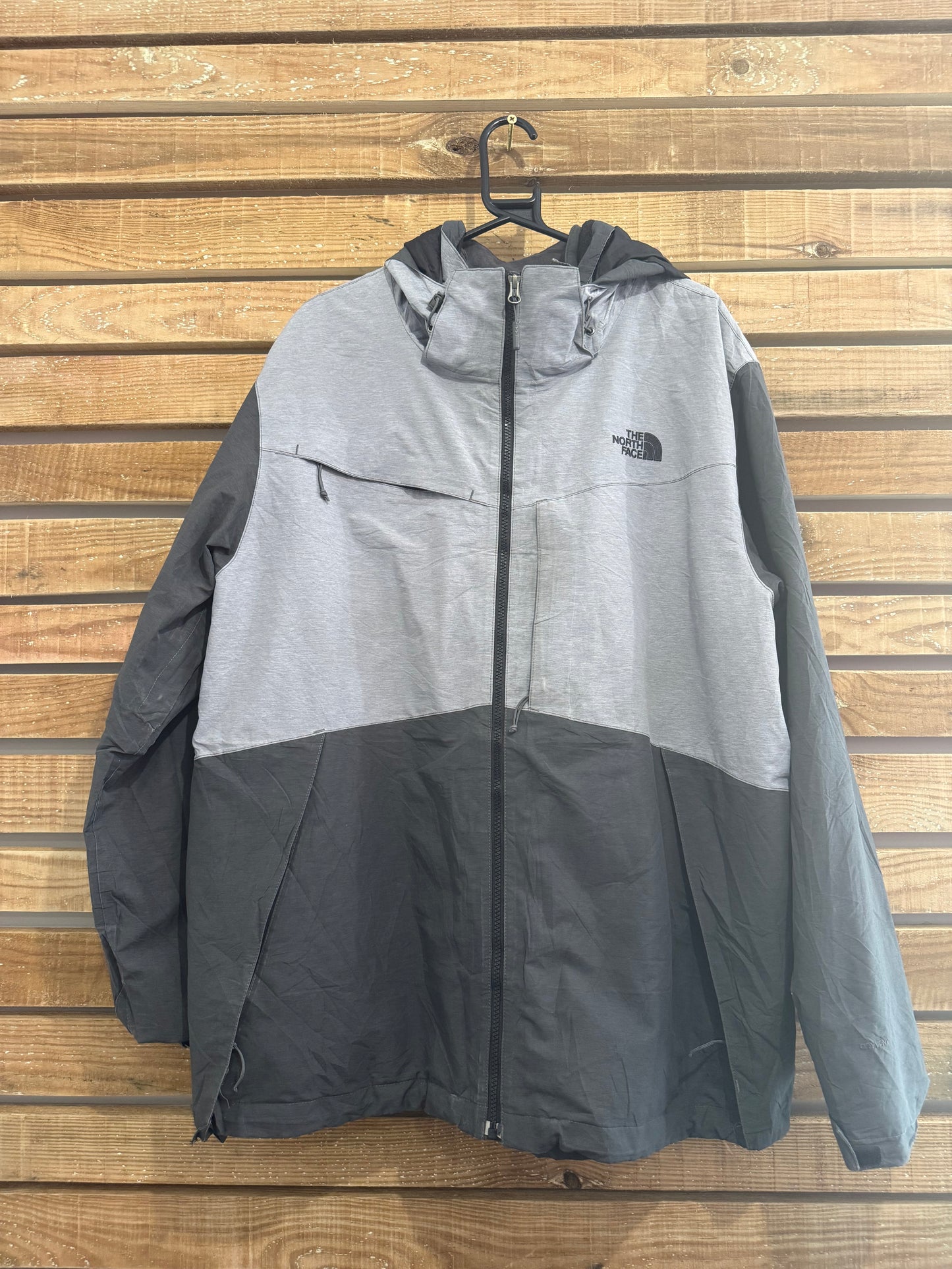 Vintage Y2K The North Face Waterproof Outdoors Jacket/ Coat size XXL. 2 jackets in one.