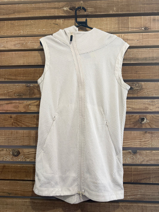 Vintage Y2K Adidas James Harden basketball mesh vest/ gilet/ sleeveless jacket. Size Small.