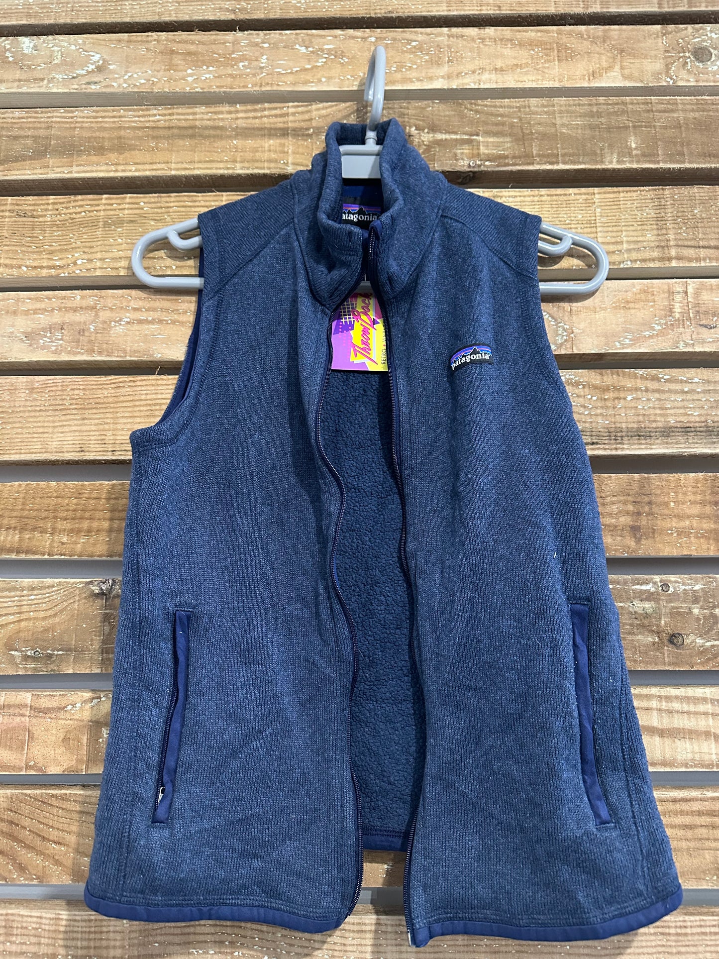 Vintage 90s Patagonia Sleeveless Fleece Jacket/ Gilet. Size small