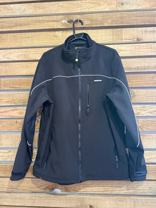 Caterpillar Cat Soft Shell Jacket. Black. Size Large. Workwear.