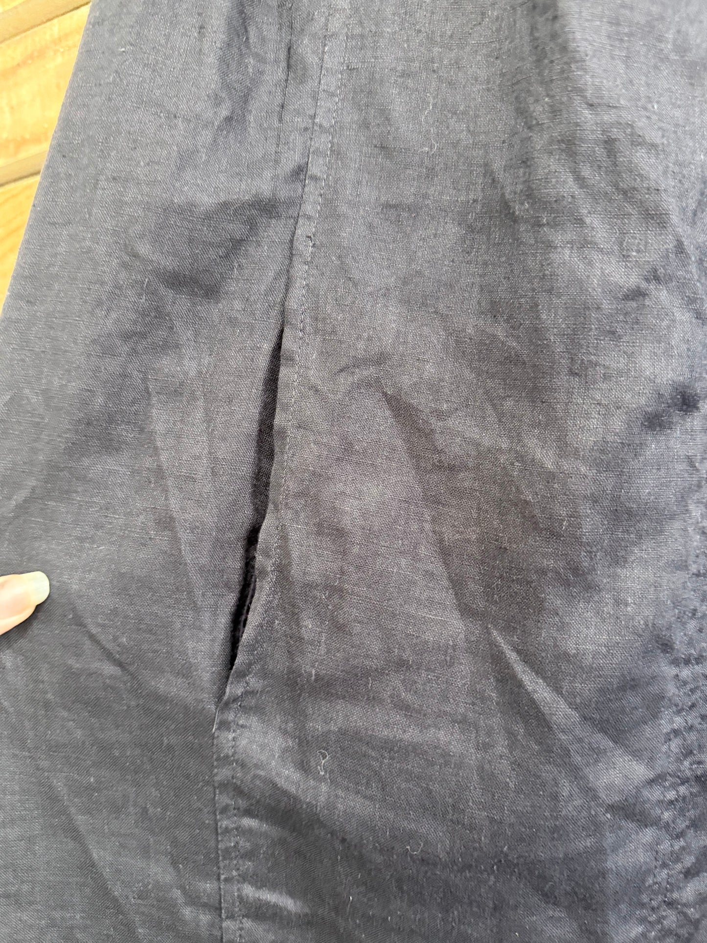 Athé linen dress. Black Size UK10. Summer/ holiday.