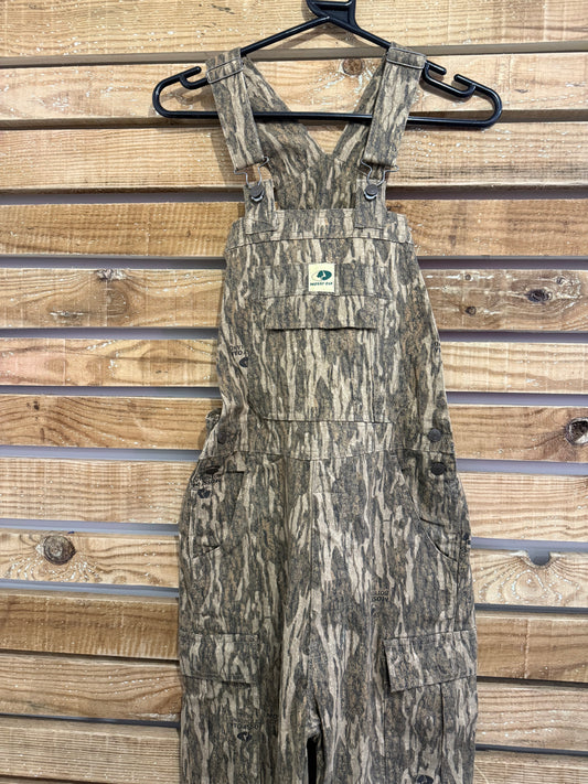 Mossy Oak Realtree Camo Bib overalls/ dungarees. Fishing/ hunting/ festival. Small. Deadstock