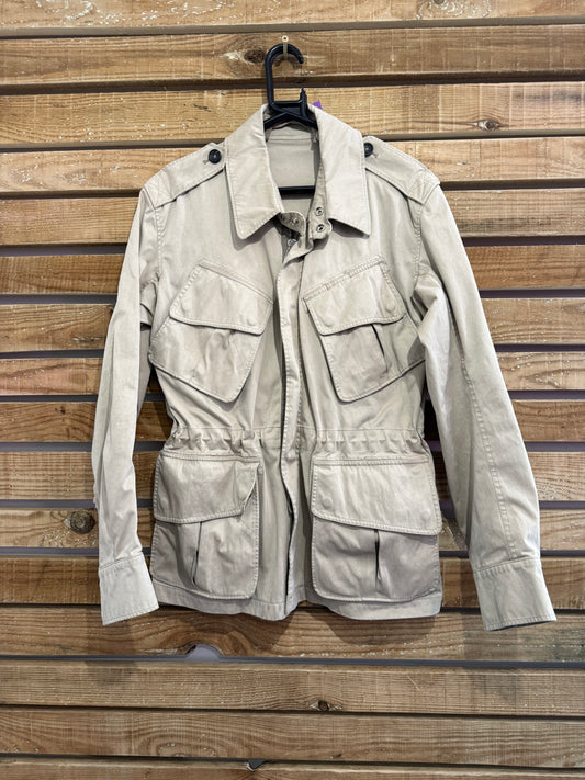 RARE Ten C Parachute Jacket/ Field Jacket. Beige. Size small.