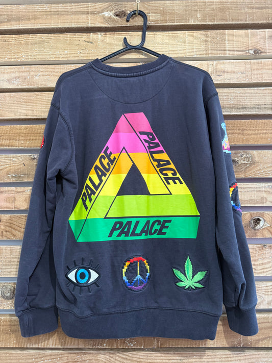 Palace Skateboards bitmap triferg sweatshirt. Crewneck. Size Medium