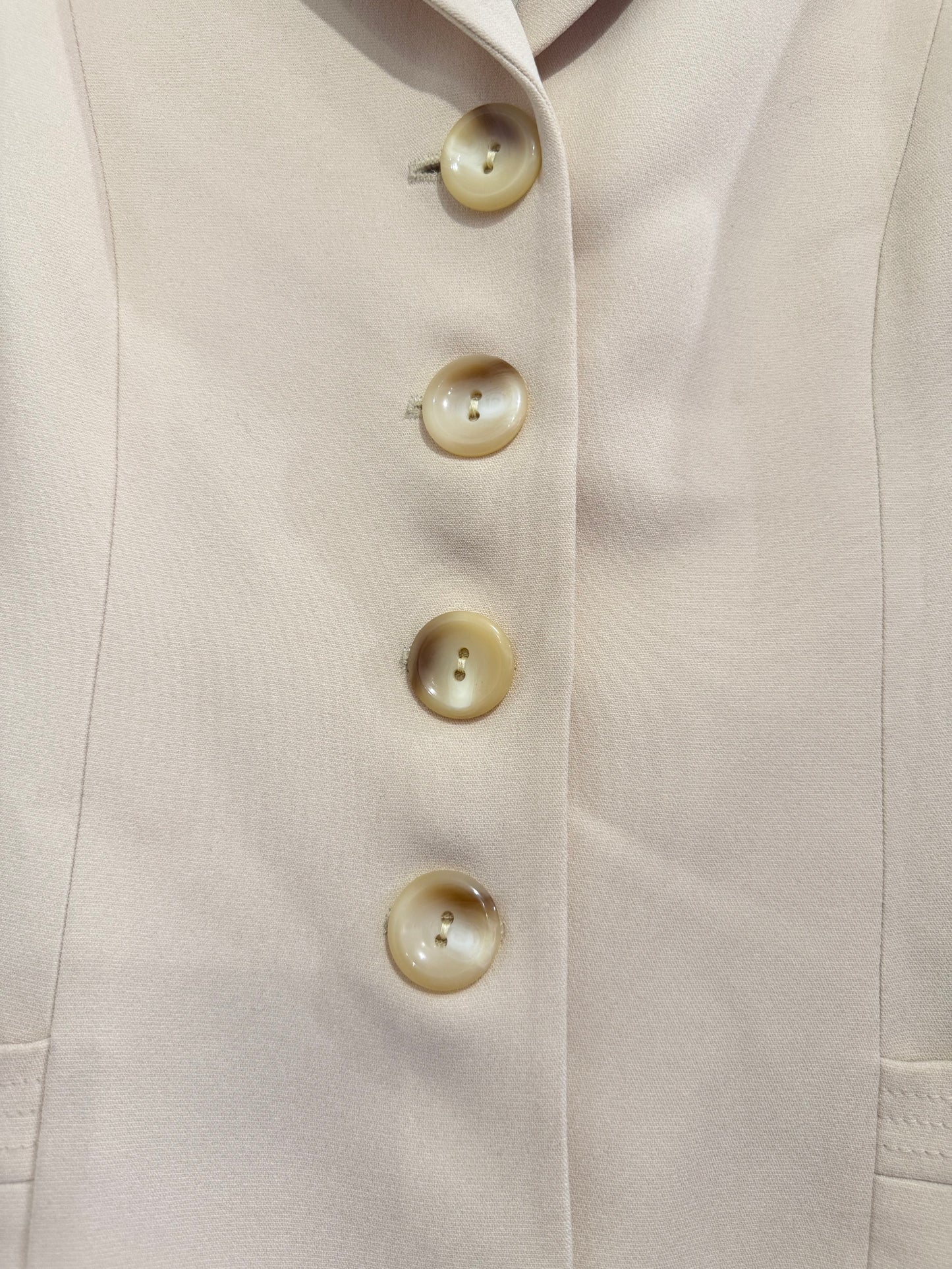 Vintage 80s does 40s Louis Feraud button up blazer/ jacket. UK14