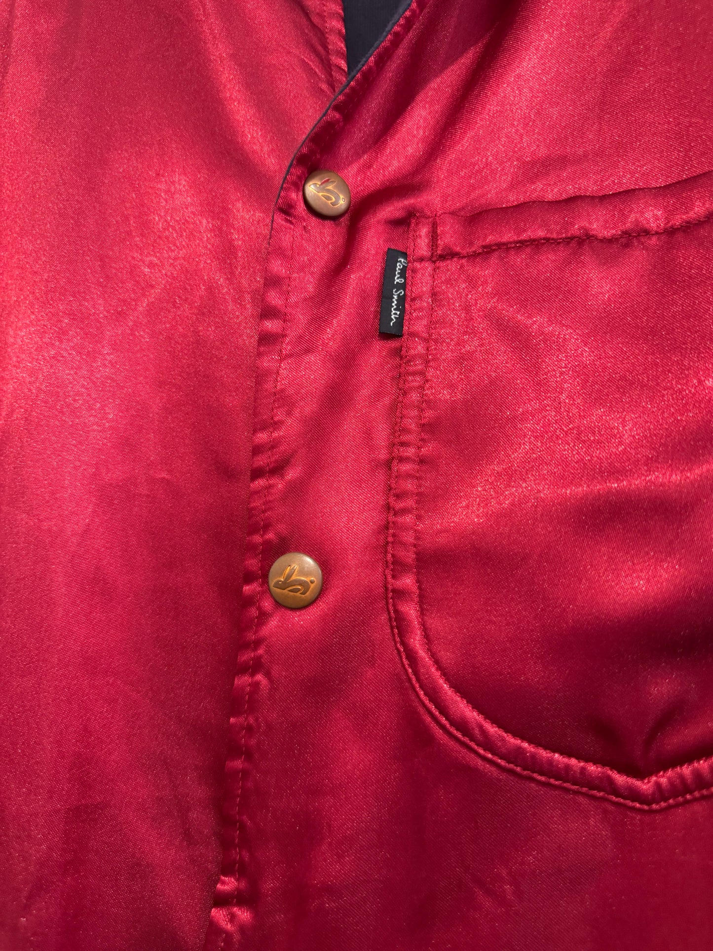 Vintage Y2K reversible Paul Smith Red Ear Japanese Sukajan/ Souvenir Jacket. Size Medium